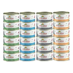 Almo Nature HFC Mix rinkinukas Nr. 1 konservai katėms 24x70g