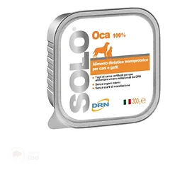 DRN Solo Oca 100g ir 300g (Žąsiena) konservai Šunims ir katėms