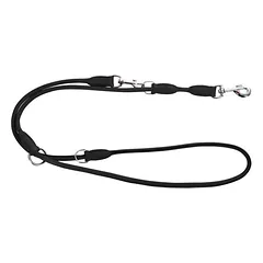 KERBL Roma pavadėlis su antkakliu šunims 170cm - 8mm, juodas