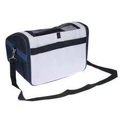 Nomad Tales Spirit automobilinė sėdynė šunims, pilka/mėlyna, apie L 42 x B 36 x H 33 cm — 3 nuotrauka