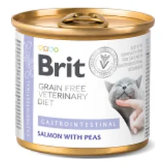 Brit GF Veterinary Diets Gastrointestinal drėgnas maistas katėms su virškinimo problemomis, 200 g