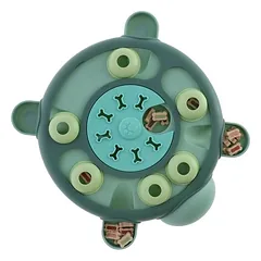 Kerbl Pet mąstymo ir mokymosi žaislas Vėžlys, žaislas katėms, L 25 x B 28 x H 5 cm — 5 nuotrauka