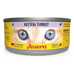 JOSERA Kitten Turkey 85g drėgnas maistas kačiukams su kalakutiena