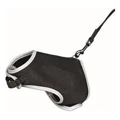 Trixie Soft Harness With Leash for Cats krūtinės diržas-liemenė su pavadėliu katėms, XL, 36–54 cm, 1.20 m