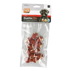 Flamingo Duetto Chicken&Cheese kramtomieji skanėstai šunims, be cukraus, 6 vnt. x 6 cm, 90 g