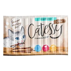 Catessy lazdelės, skanėstai katėms, ekonominė pakuotė 50 x 5 g — 3 nuotrauka