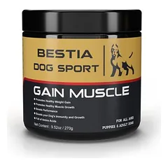 Bestia Dog Sport Gain Muscle Nahrungsergänzung für Hunde