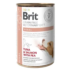 Brit GF Veterinary Diets kons. šunims Renal 400 g