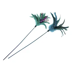 Nobby lazdelė sy plunksnomis, žaislas katei 59 cm