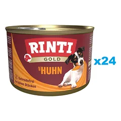 RINTI Gold Chicken Mini vištiena mažoms veislėms 24x185 g