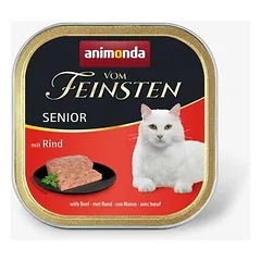 Animonda Vom Feinsten Cat Senior su jautiena paštetas 100 g
