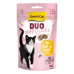 02.422299 Gimcat Minkšti skanėstai su vištiena ir kepenėlėm 50 gr