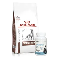 ROYAL CANIN Gastro Intestinal GI25 7,5kg + LAB-V Synbiotic Vet - virškinamojo trakto sveikata ir žarnyno mikroflora šunims ir katėms 45 kapsulės