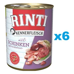 RINTI Kennerfleisch Ham su kumpiu 6x800 g