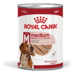 Royal Canin Medium Adult Loaf drėgnas maistas suaugusiems vidutinio dydžio veislių šunims, 410 g