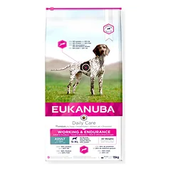 Eukanuba Daily Care Working and Endurance sausas maistas šunims su vištiena, AB, 15 kg