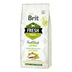 Brit Fresh Duck with Millet Active Run&Work sausas pašaras šunims 12 kg — 3 nuotrauka
