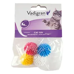 VDG Cat Toy kačių kamuoliukai 3cm 4pak