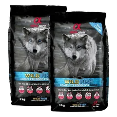 ALPHA SPIRIT Sausas minkštas šunų maistas „Laukinė žuvis“ 6 kg (2x3kg)