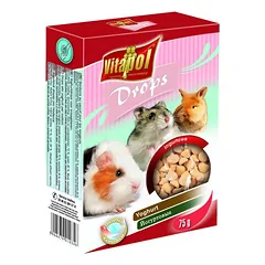 Vitapol lašeliai graužikams su jogurtu 75g