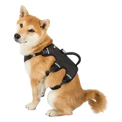 Ferplast Ergotrekking petnešos, juodos, Dydis S: 46 - 56 cm Krūtinės apimtis — 3 nuotrauka
