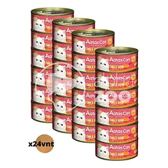 AATAS konservai katėms Tantalizing Tuna & Surimi, rinkinys 24 vnt. — 2 nuotrauka