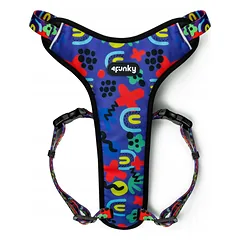Reguliuojamos petnešos šunims ir katėms S Guard Comfort 4Funky | Neon Bloom — 3 nuotrauka