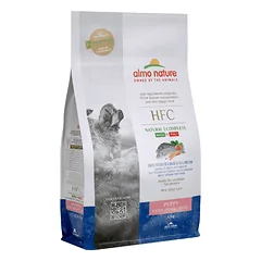 Almo Nature HFC Puppy su jūrų ešeriu ir plekšne sausasis maistas mažų veislių šuniukams, 1.2 kg