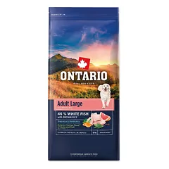 Ontario Adult Large Fish & Brown rice 12kg