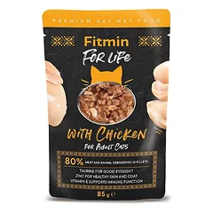 Fitmin for Life Adult Chicken konservai katėms padaže