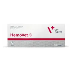 VetExptert Hemovet 67mg TAB N60 parduotuvėje 1petshop.lt