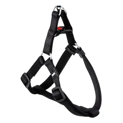 Flamingo petnešos šunims Step & Go Ziggi, juodos