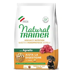 Natural Trainer SENSITIVE ADULT DOG MINI LAMB (ėriena) sausas pašaras šunims 7kg