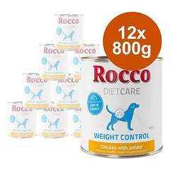 Rocco Diet Care Weight Control su vištiena ir bulvėmis, drėgnas maistas šunims 800 g — 3 nuotrauka