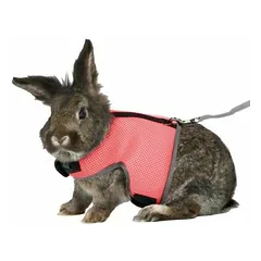 Trixie Soft Harness with Lead for Rabbits, 25-32 cm, Assorted Colors