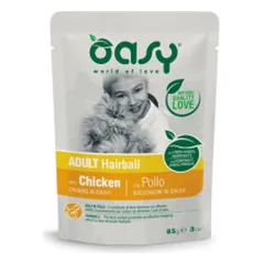 Oasy Adult Hairball guliašas nuo plaukų gumuliukų formavimosi katėms