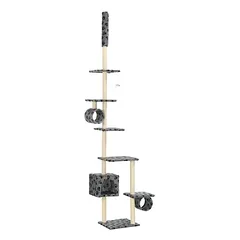 Prolenta Premium draskyklė katėms Mora, 70 x 58 x 260 cm, smėlio spalvos, poliesteris: 100 % — 3 nuotrauka