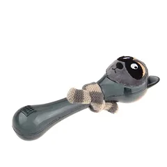 Žaislas šunims GiGwi Plush Friendz guminis meškėnas su šaliku — 2 nuotrauka