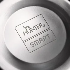 HUNTER melamininis dubenėlis, baltas, su nerūdijančio plieno įdėklu, 160 ml, Ø 11 cm — 3 nuotrauka