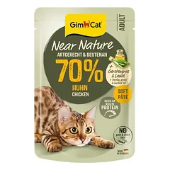 Gimpet GimCat Near Nature 16 x 85 g, sausas maistas katėms, Vištiena ir fazanas — 3 nuotrauka