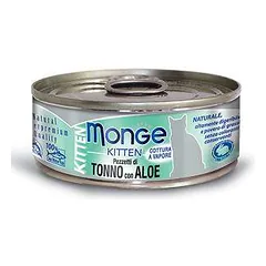 Monge Jelly Wet Cat drėgnas maistas kačiukams su tunu, 80 g