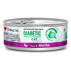 Disugual Veterinary drėgnas kačių maistas DIABETIC Duck (suaugusiems) 85g photo