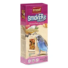 Vitapol Smakers skanėstai su vaisiais paukščiams, skirti banguotosioms papūgėlėms, 80 g
