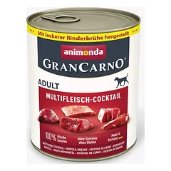 Animonda GranCarno Adult Multi-Meat Coctail: konservai suaugusiems šunims Mėsos kokteilis, 800 g — 2 nuotrauka