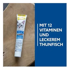 GimCat Duo pasta Multi-Vitamin su tunu, skanėstai katėms, 50 - 79 g — 2 nuotrauka