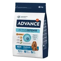 ADVANCE Medium Adult sausas pašaras šunims