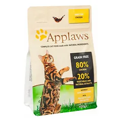 Applaws Cat Adult su vištiena, sausas maistas katėms 400 g — 3 nuotrauka