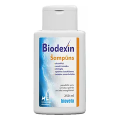 Biodexin šampūns 250 ml nuotrauka