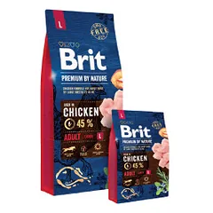 Brit Premium by Nature Adult L sausas pašaras šunims