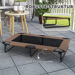 Šunų guolis ruda/juoda — 5 nuotrauka